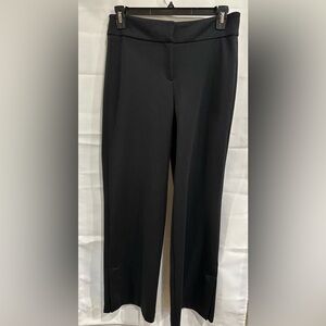 NY&CO. Black Wide Slit Leg Pants Misses Medium Inseam 31”